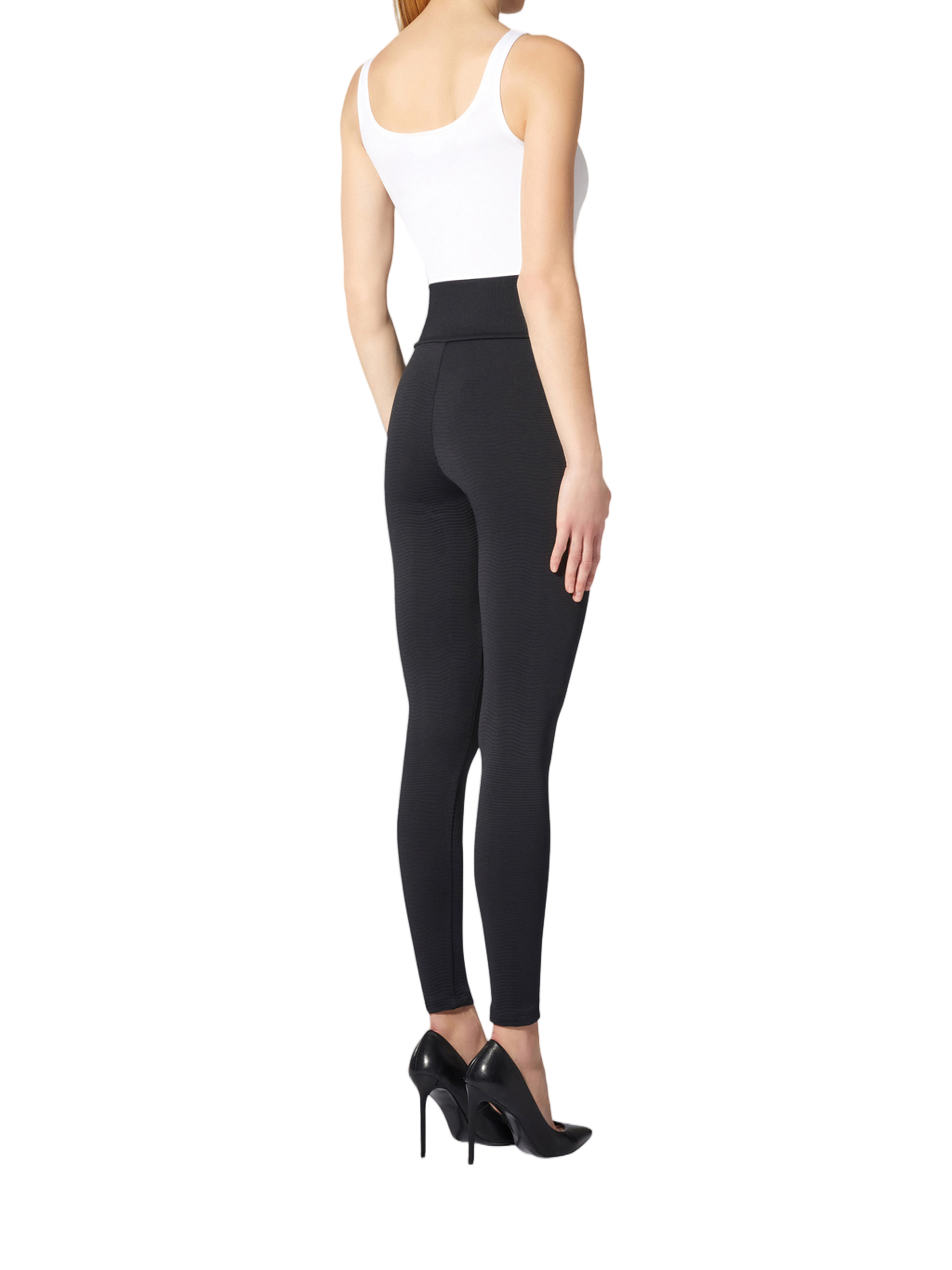 Wellness Leggings High-Waisted Ribbed Texture Leggings