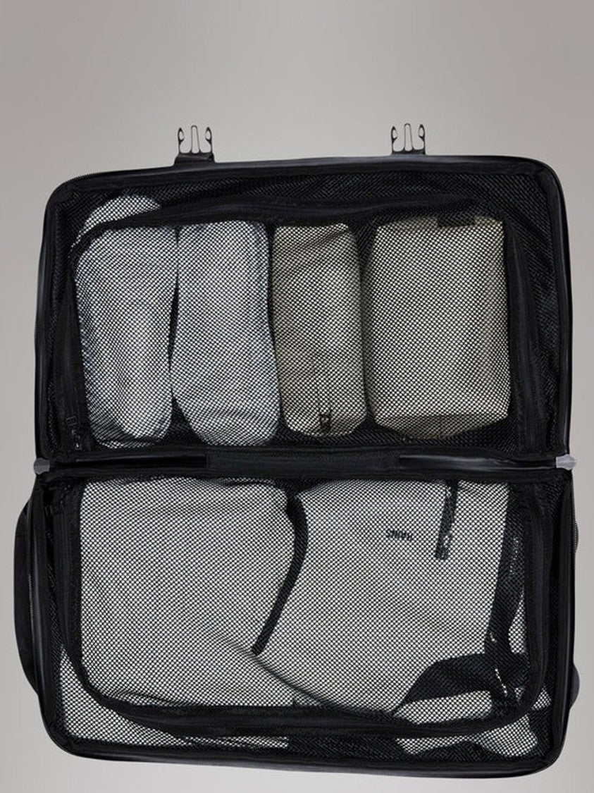 Compact Olive Green Wheeled Suitcase