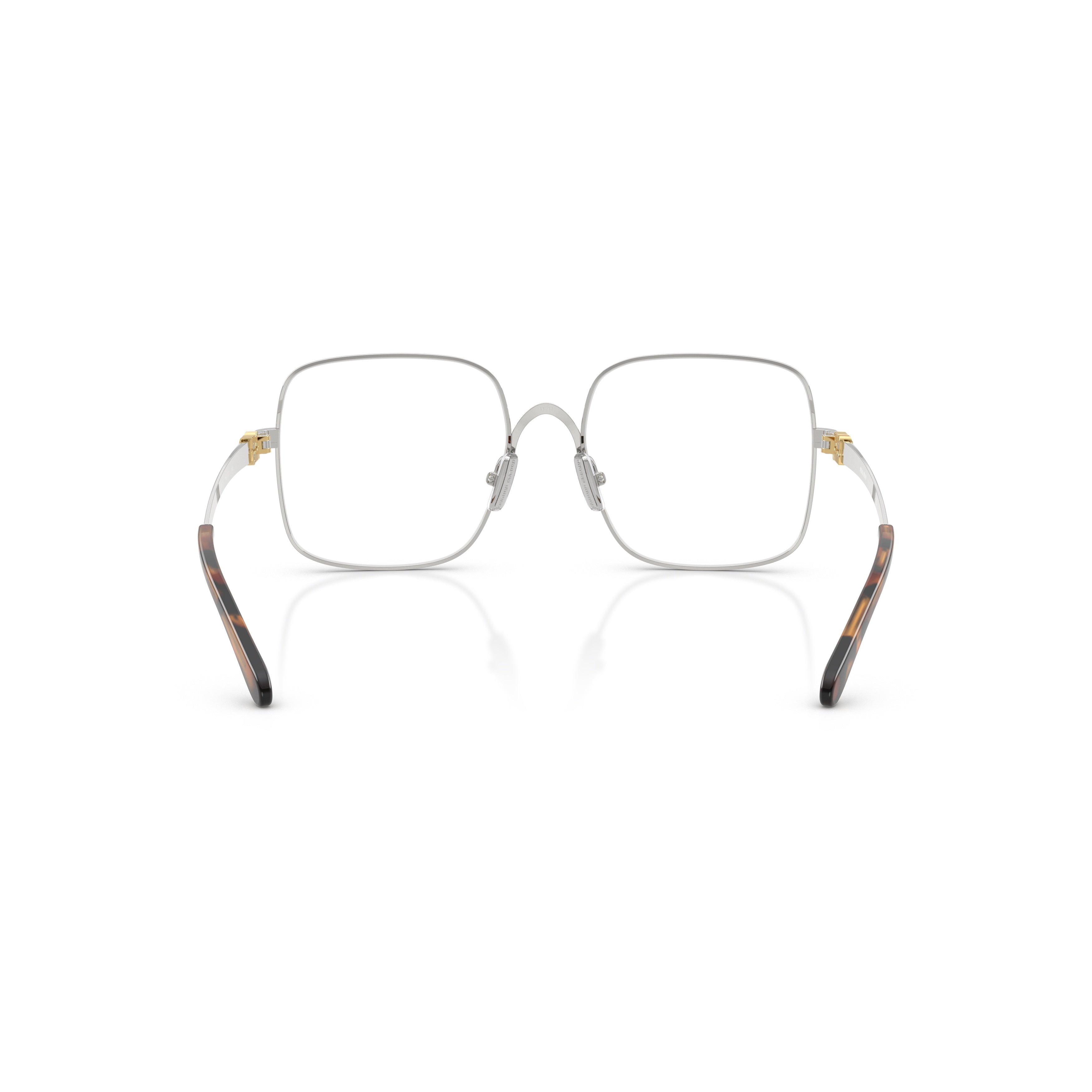 0mu 51yv Square Metal Frame Eyeglasses