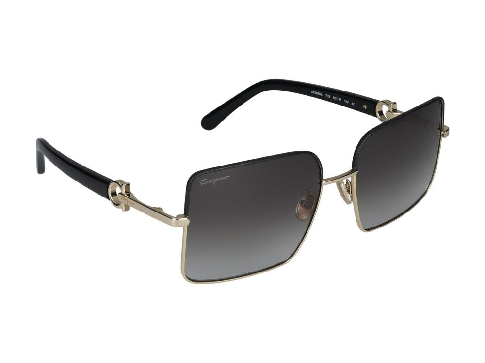 Sunglasses Salvatore Ferragamo SF302SL 703 Gold/Black 60/18/140