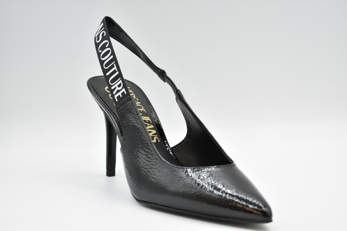 Black Slingback Pumps