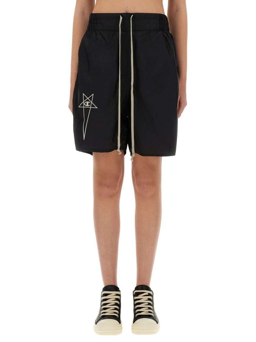 Relaxed-Fit Knee-Length Shorts