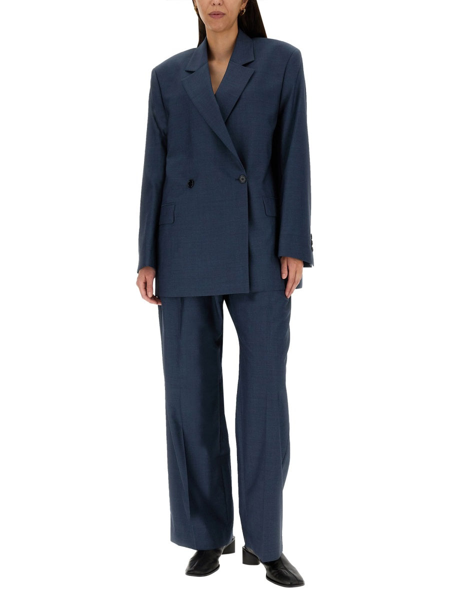 Structured Oversized Wool Jacket