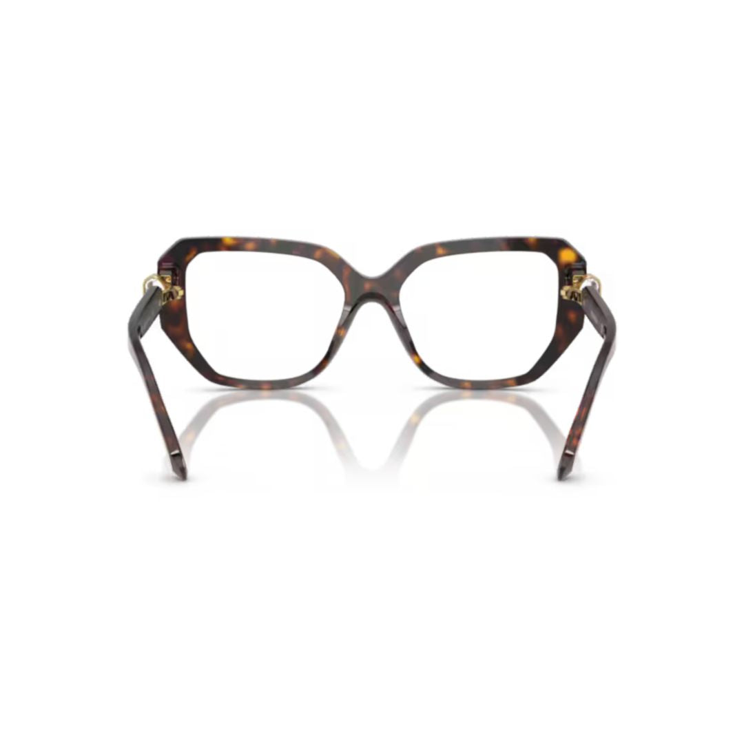 0sk2035 Oversized Square Tortoiseshell Eyeglasses