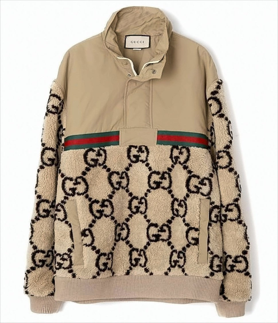 Long-Sleeve Interlocking G Pattern Sweatshirt