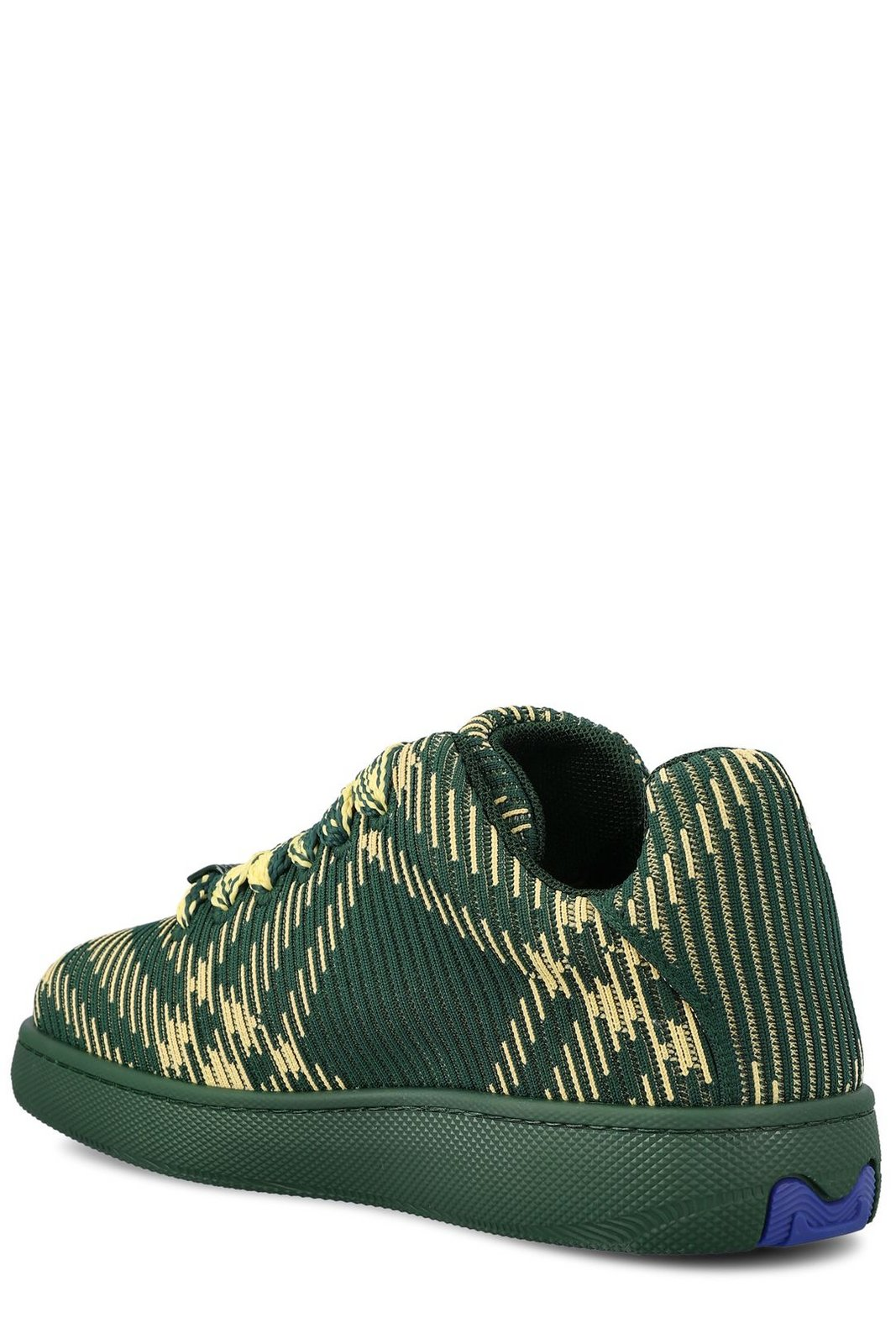 Dark Green Low-Top Sneakers