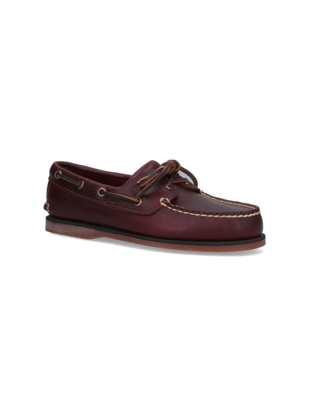 Bordeaux Classic Leather Slip-On Moccasins