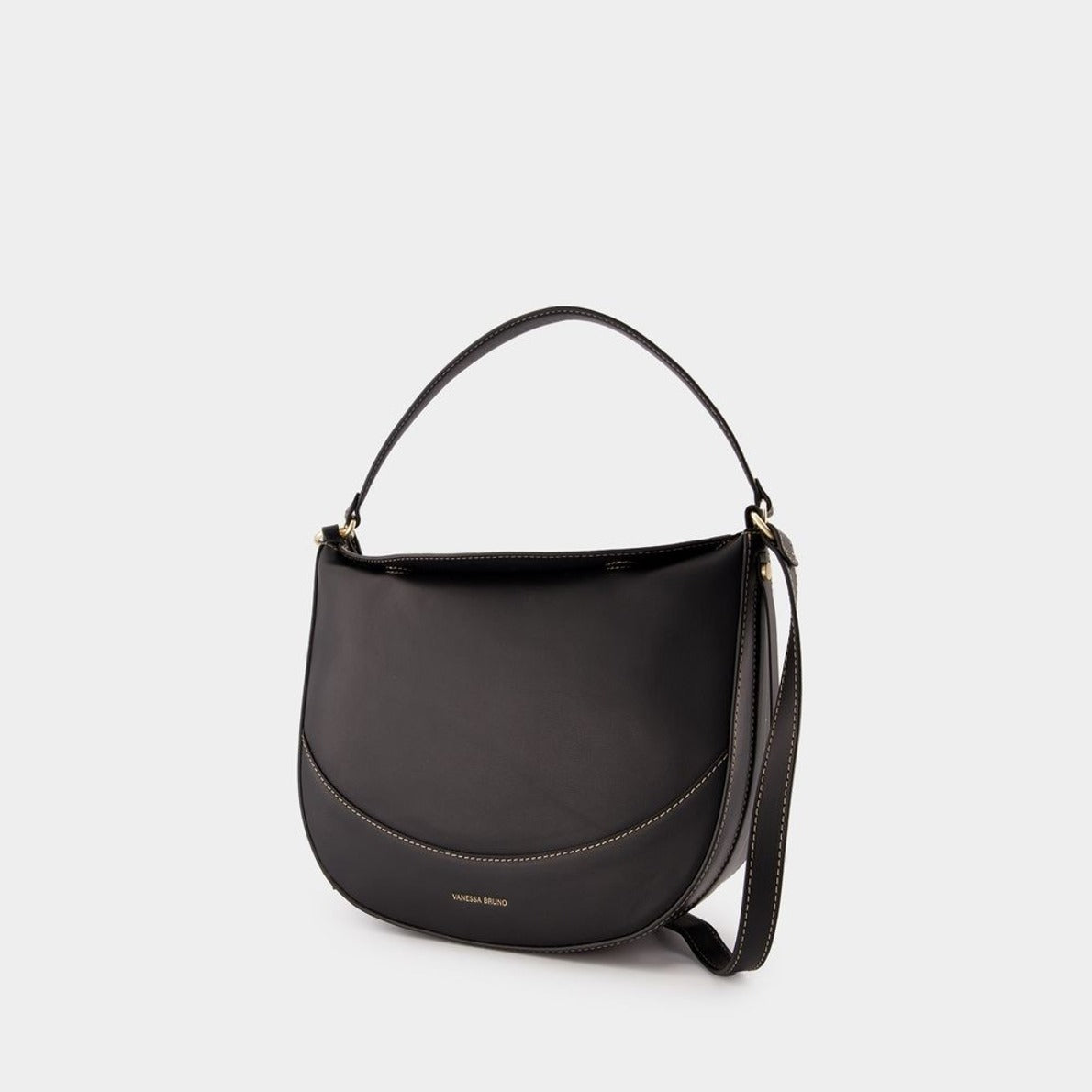 Daily Bag Crossbody - Leather - Black