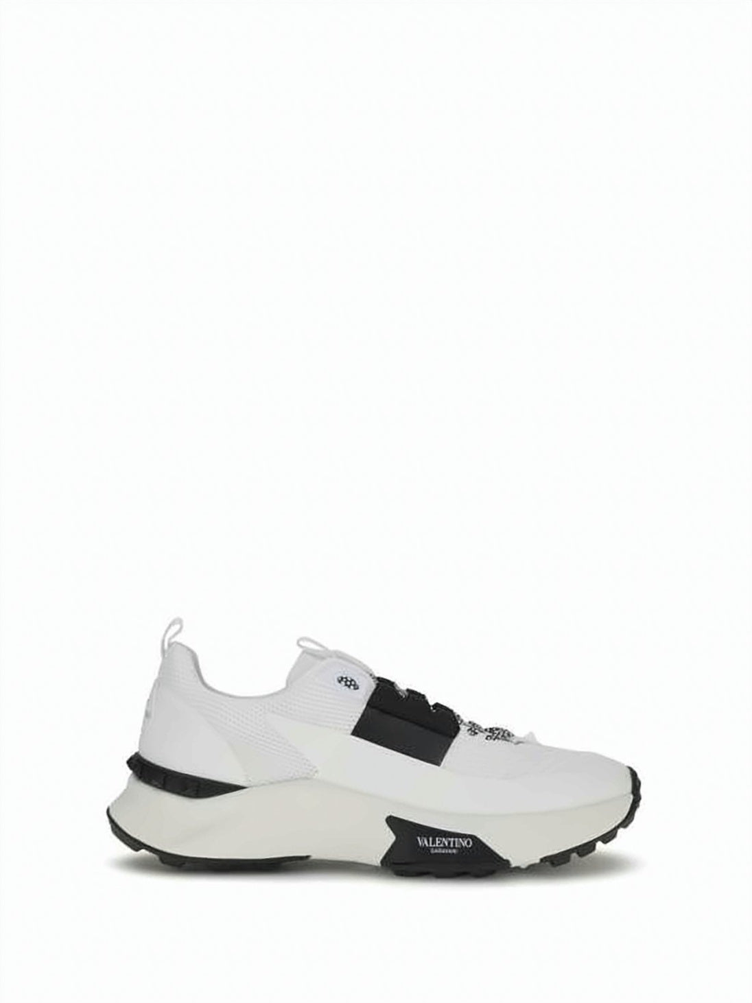 White Calf Leather Sneakers