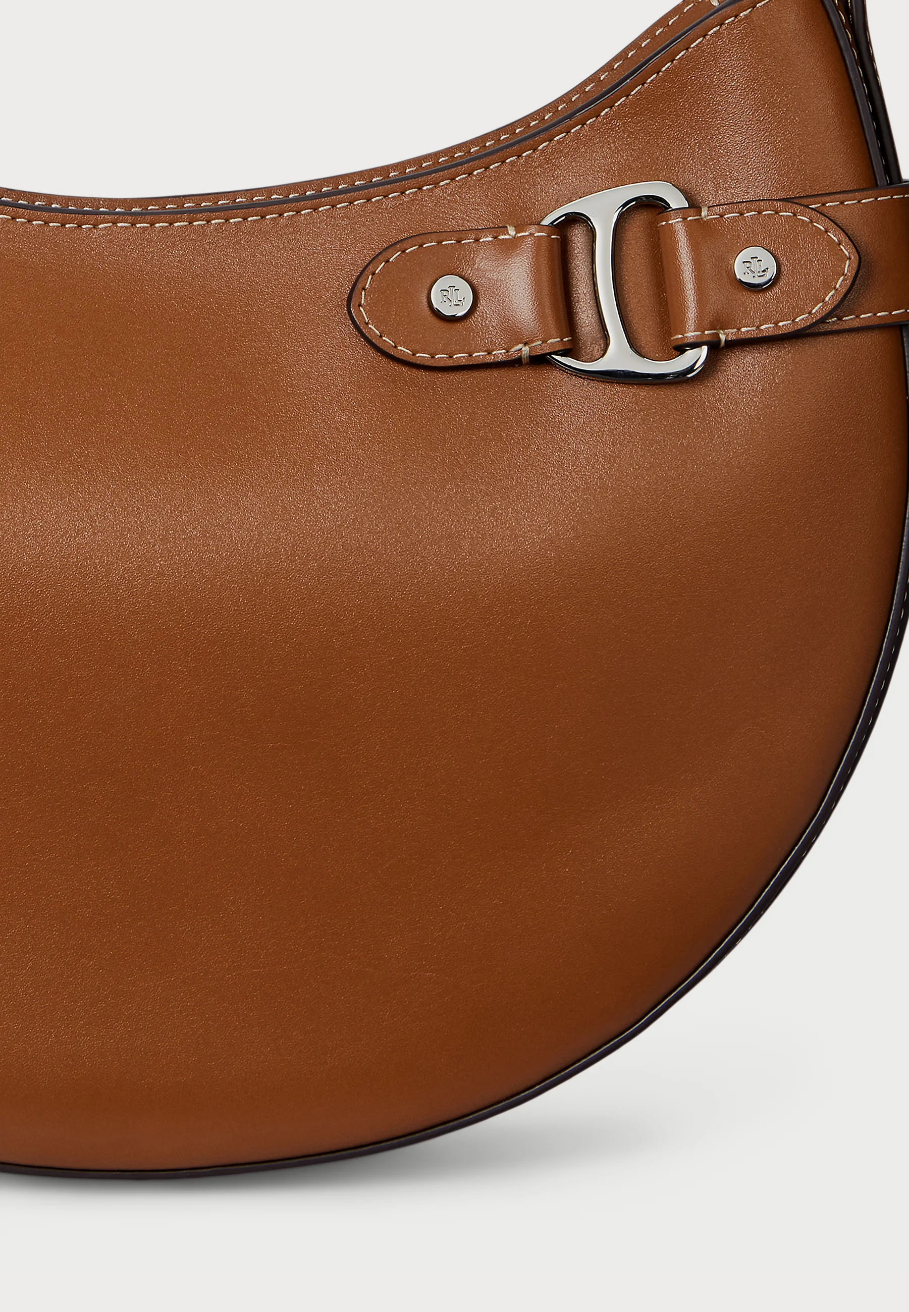 Brown Tasha Large Rattan Shoulder Bag