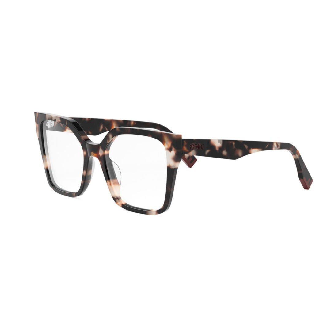 Fe50002i Oversized Tortoiseshell Frame Eyeglasses