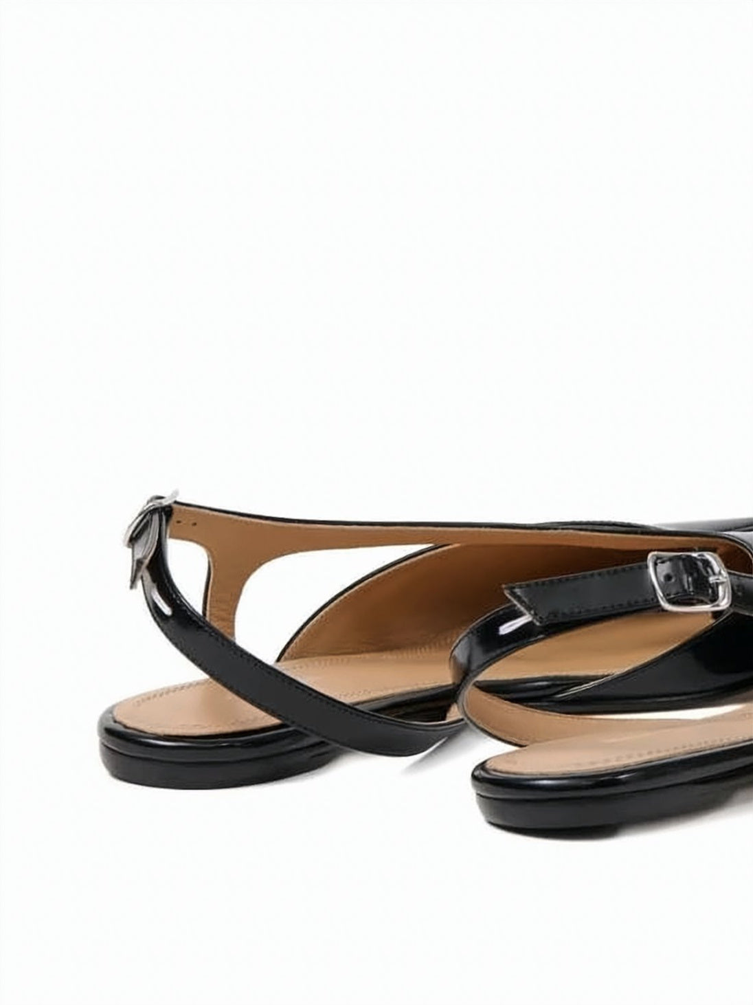 Slingback Sandals With Distinctive Split-Toe Design
