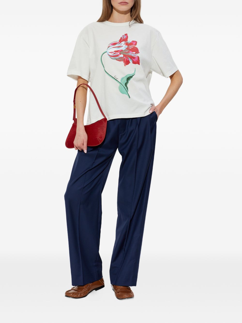 Minimalist Round Neck Short Sleeve Top