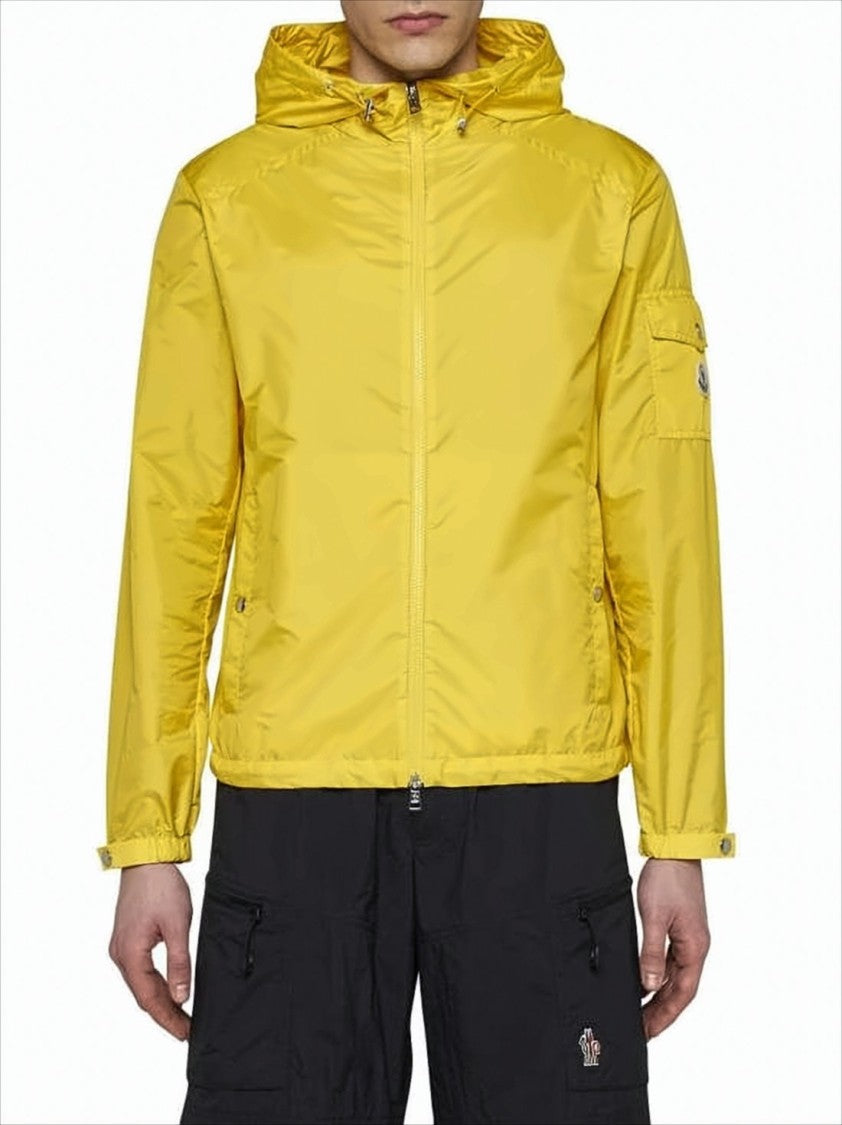 Lightweight Yellow Jacket with Design