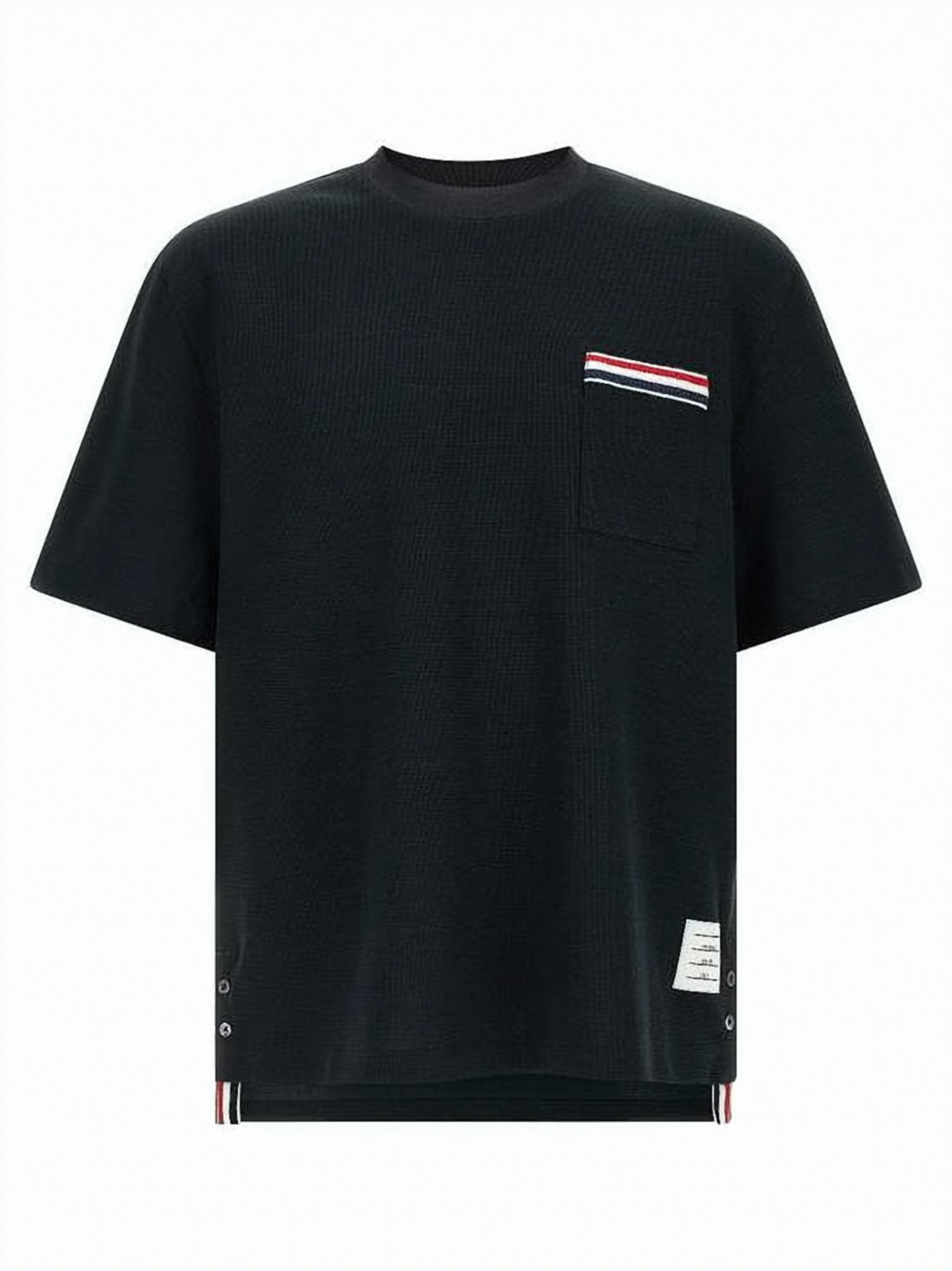Relaxed Fit Black Short-Sleeve T-Shirt