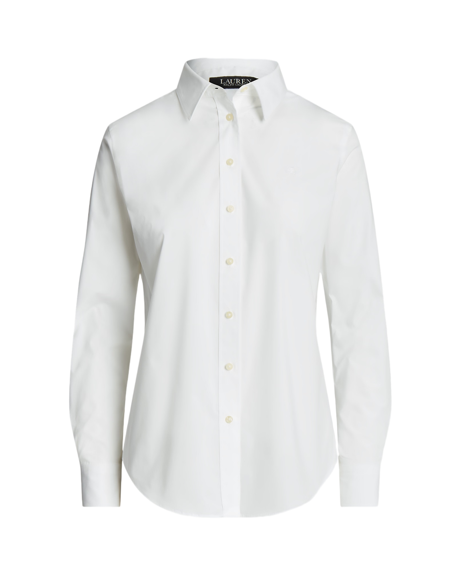 Tailored White Long Sleeve Shirt