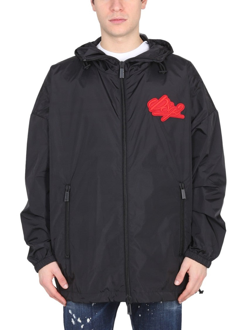 Relaxed Fit Hooded Jacket