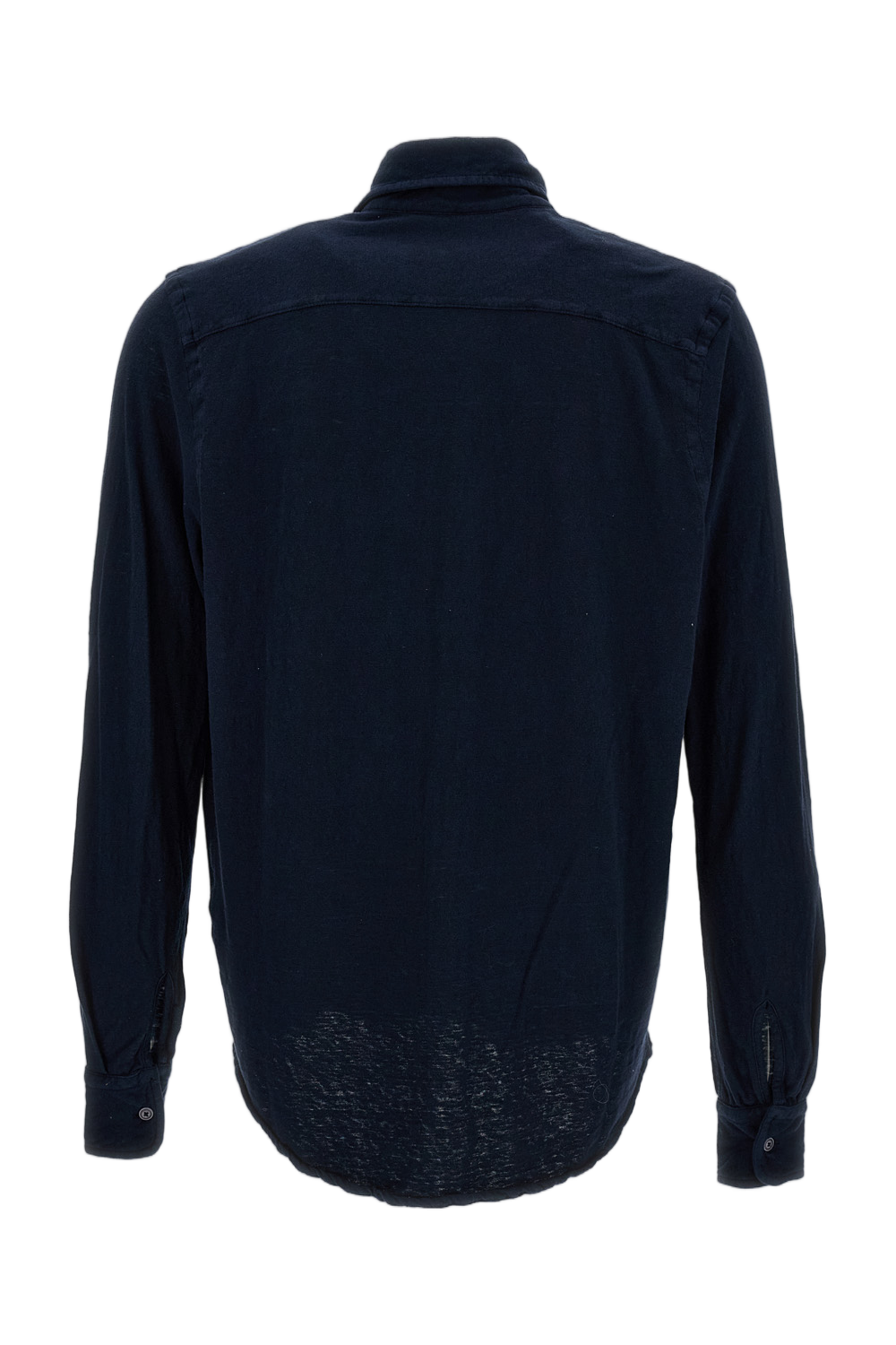 Long-Sleeved Cotton And Linen Sweater