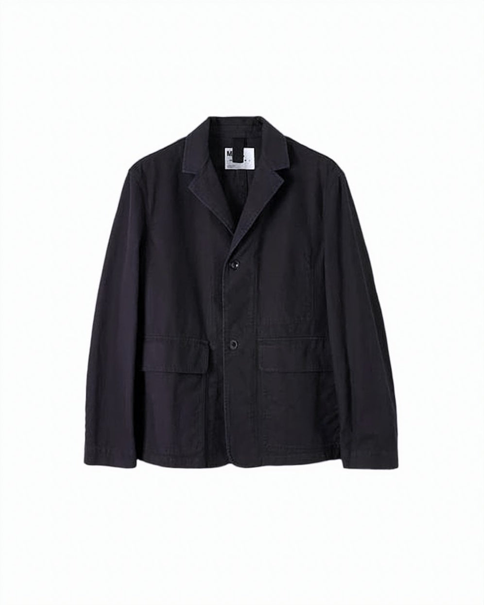 Tailored Minimalist Jacket with Notched Lapel