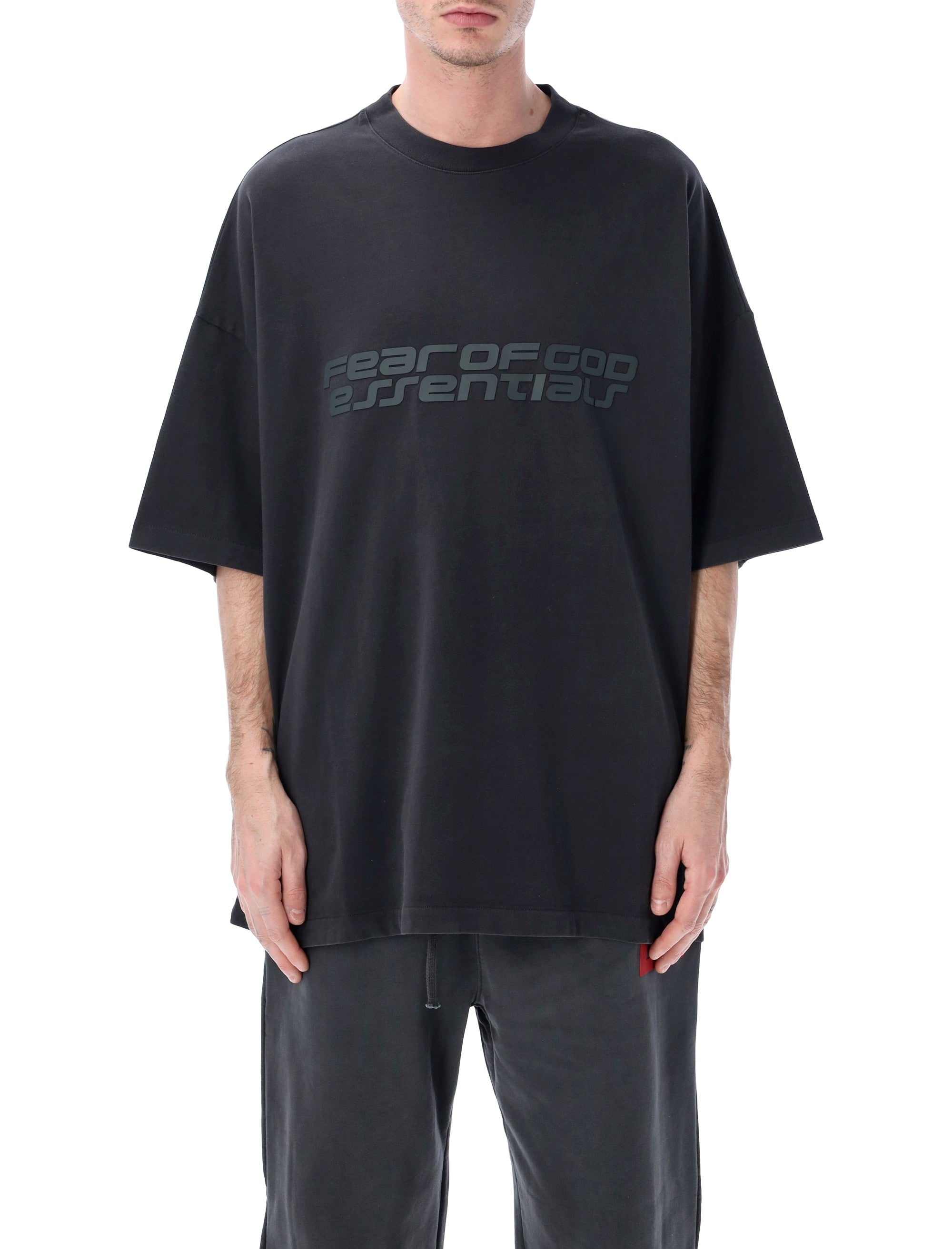 Essentials 90s Cotton Tee Vintage Black