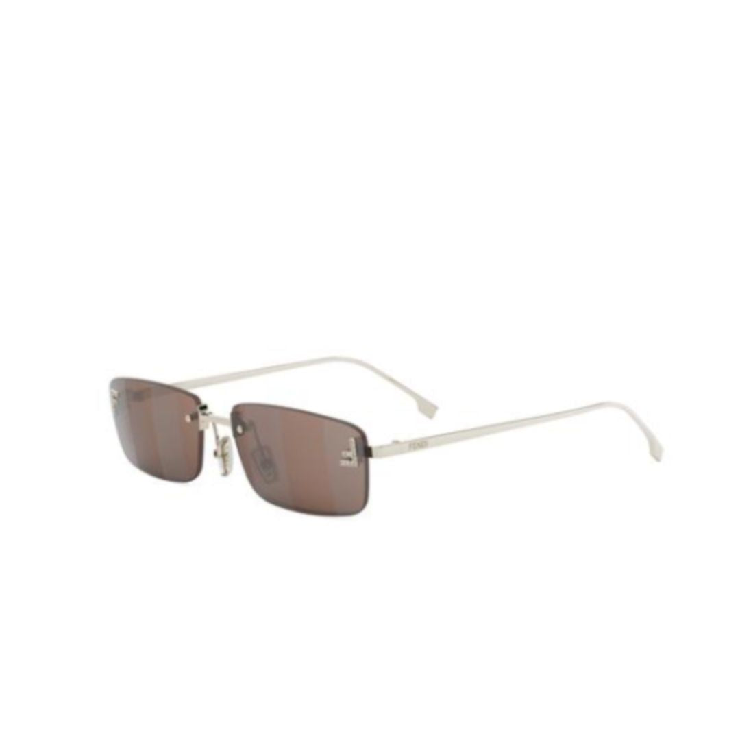 Fe4172us Rimless Rectangular Sunglasses