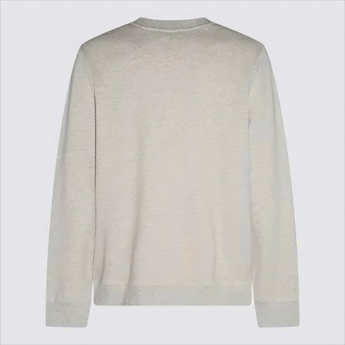 Long-Sleeve Crew Neck Cotton T-Shirt