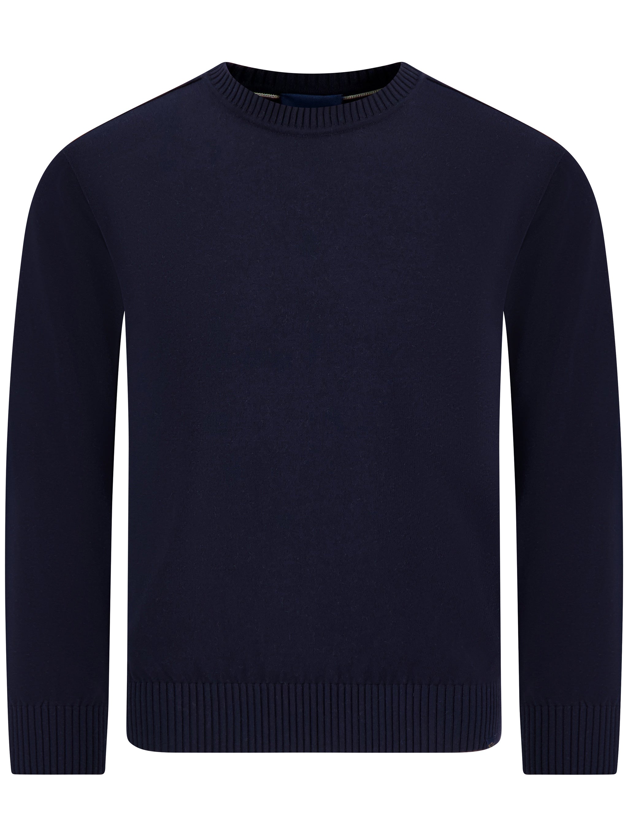 Deep Navy Classic Cotton Sweater