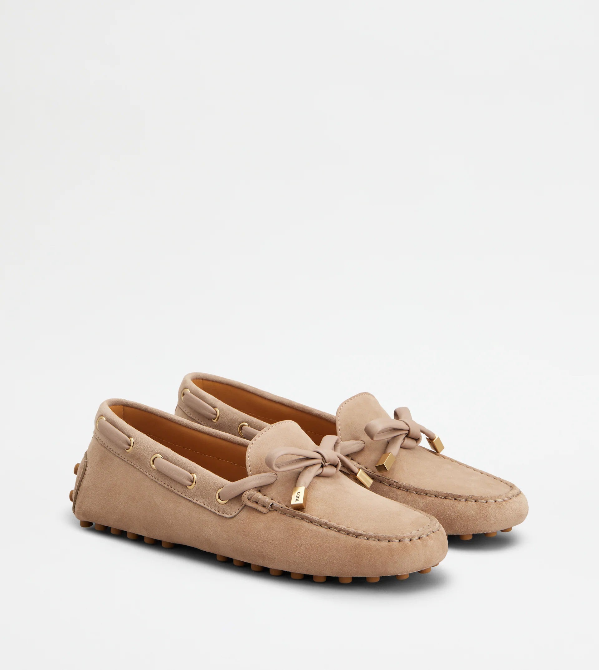 Gommino 22 Lacc. Tubular Metal Loafers