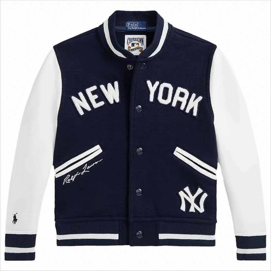 Varsity-Style Fleece Sweatshirt with Bold Lettering