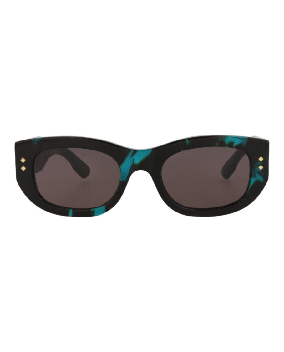 Square-Frame Acetate Sunglasses