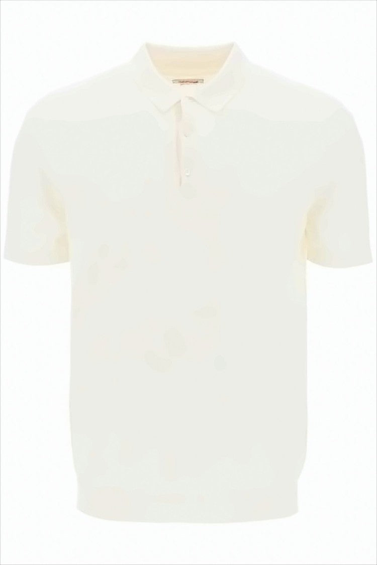 Classic Short-Sleeved Polo Shirt With Minimalist Design