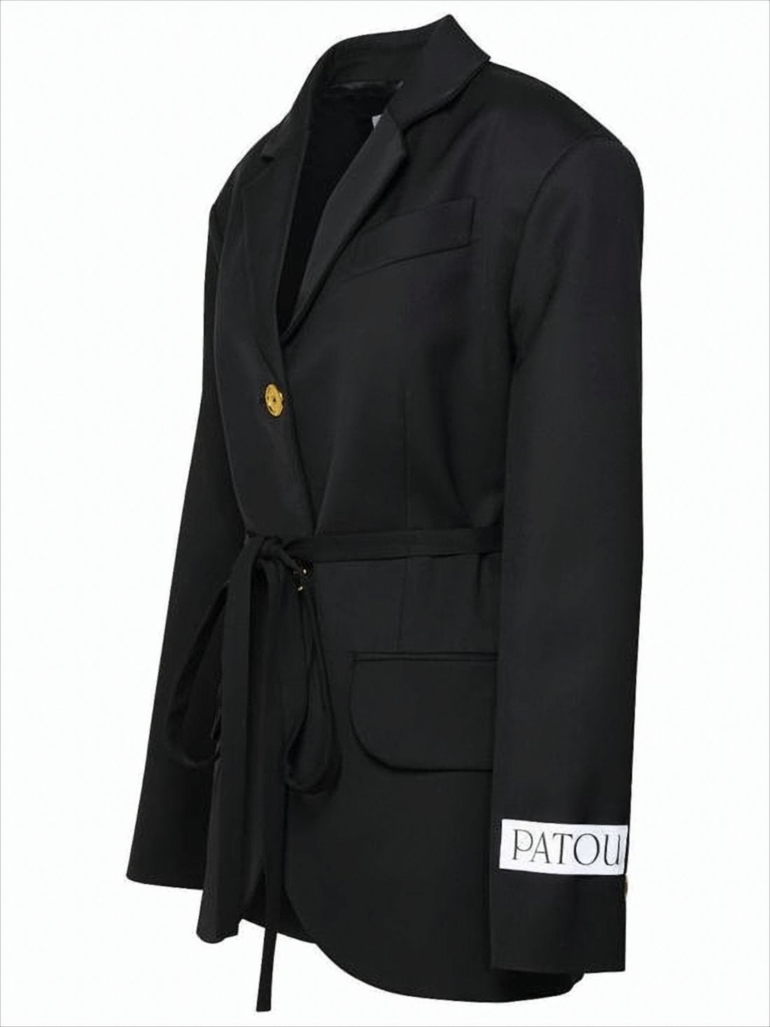 Tailored Black Patou Jacket