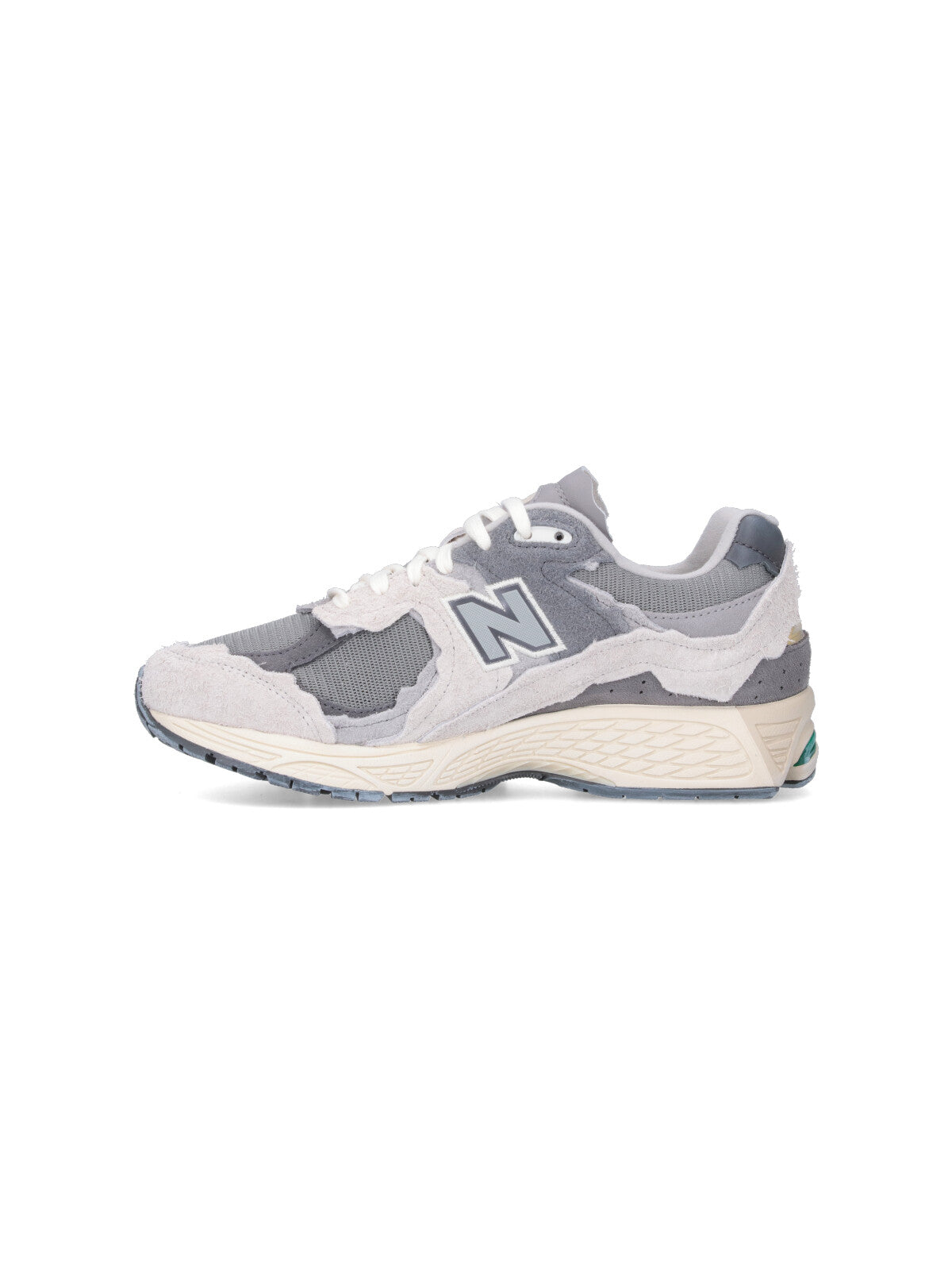 Classic Low-Top Sneakers With Textured Grey Upper