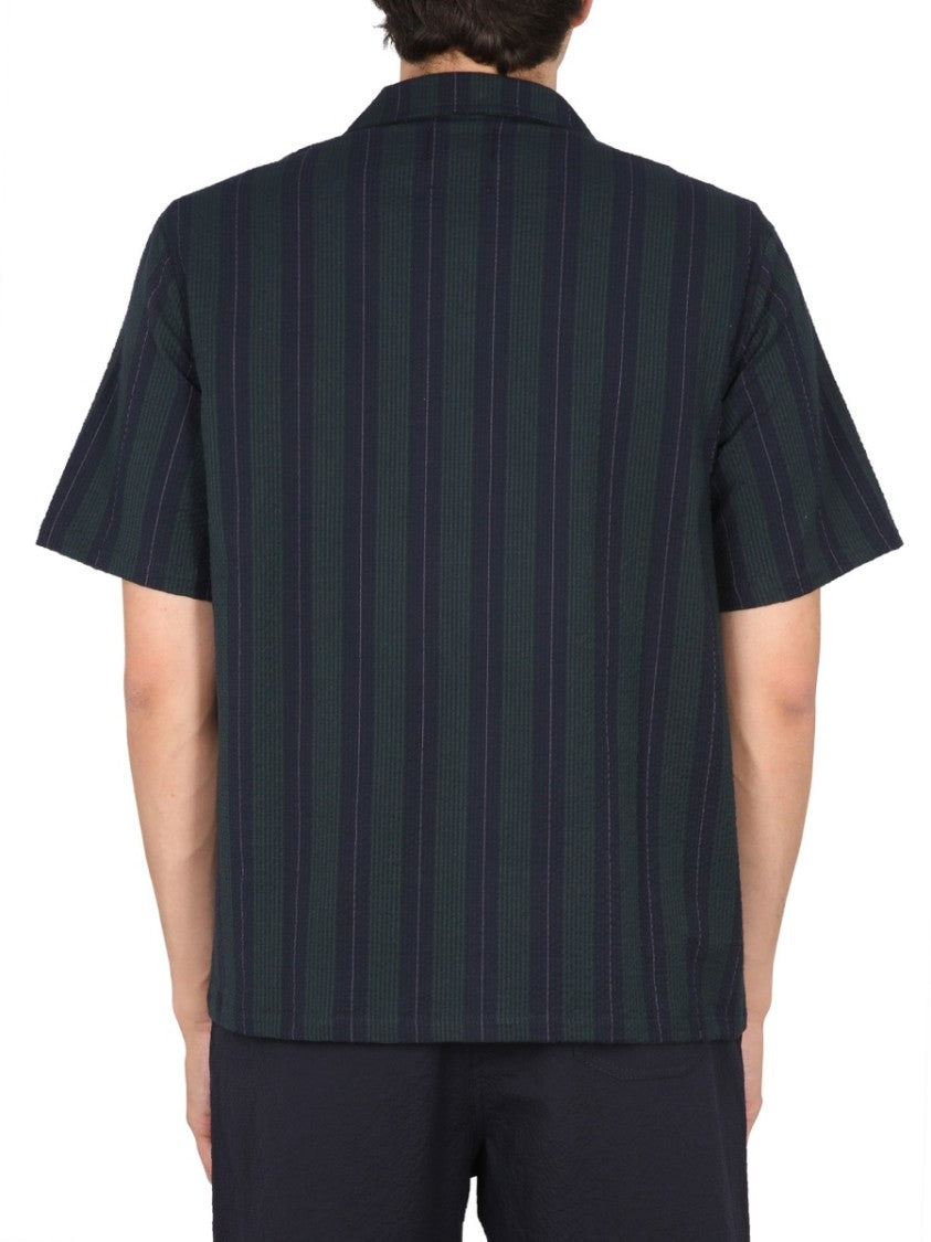 Striped Short-Sleeved Shirt