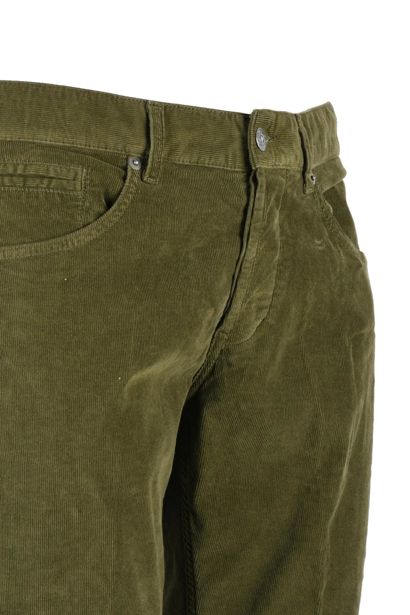 George Velvet Trousers - Green