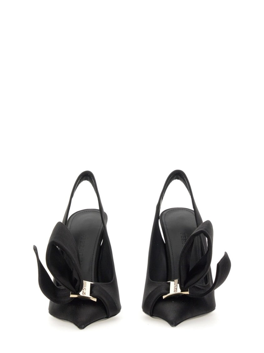 Asymmetrical Bow Sandal