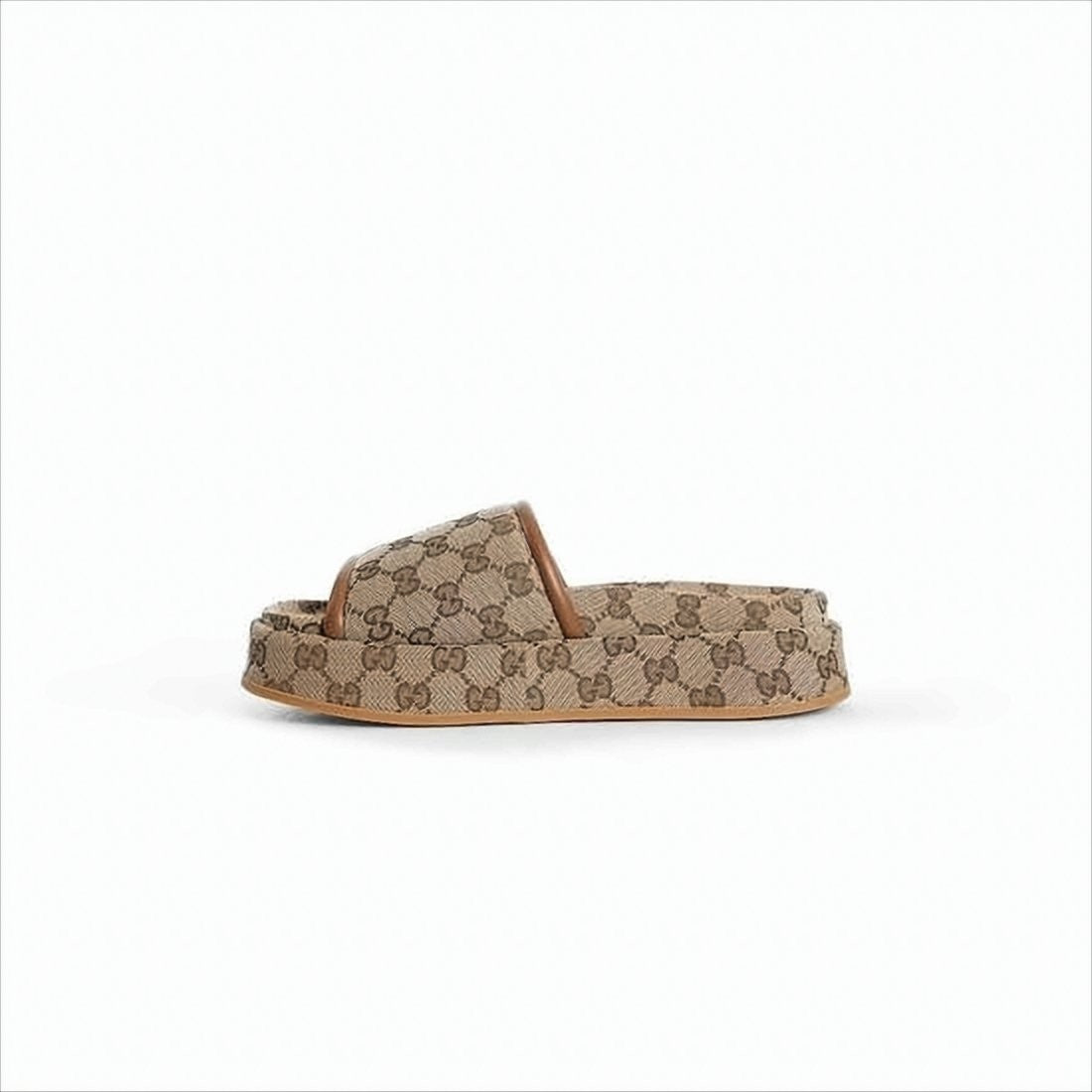 Monogram Canvas Slip-On Mules