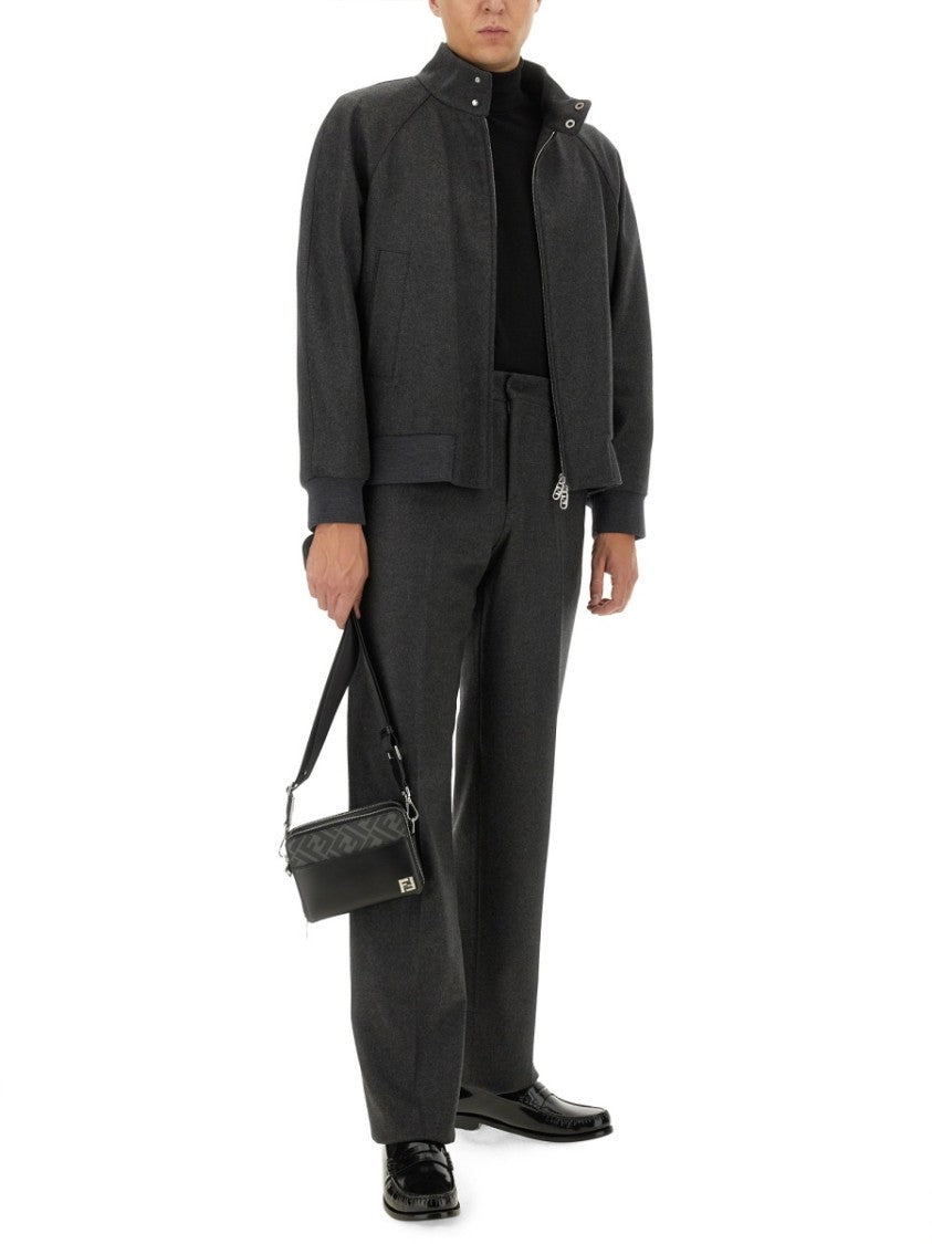 Tailored Cashmere Blend Pants