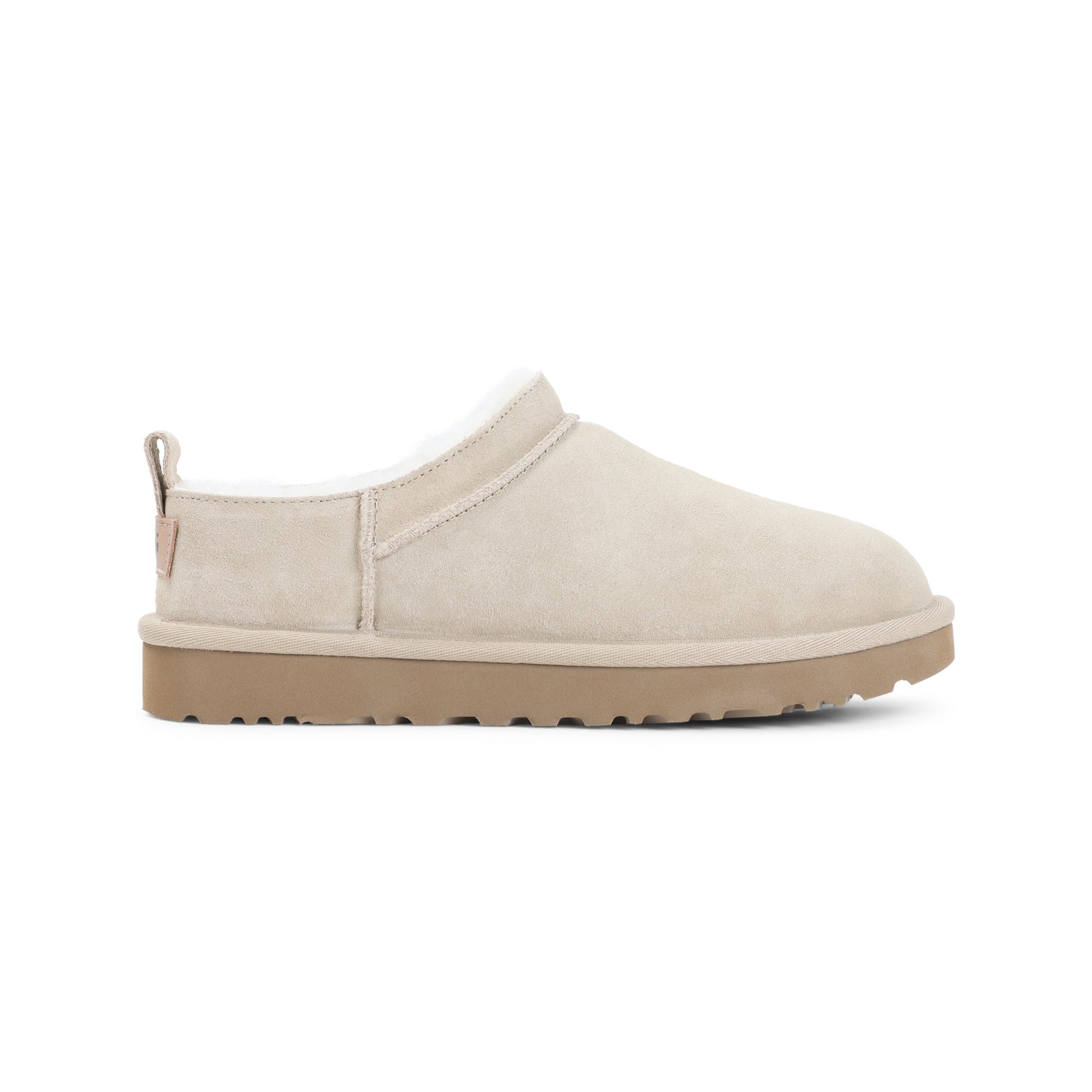 Slip-On Shoes with Plush Shearling Lining and Sturdy Rubber Sole