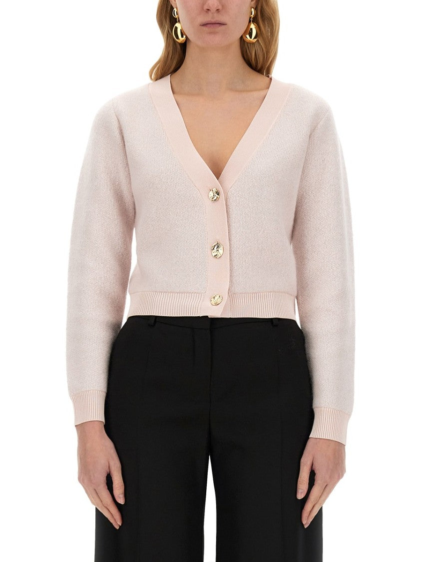 Regular Fit Mohair Blend Cardigan