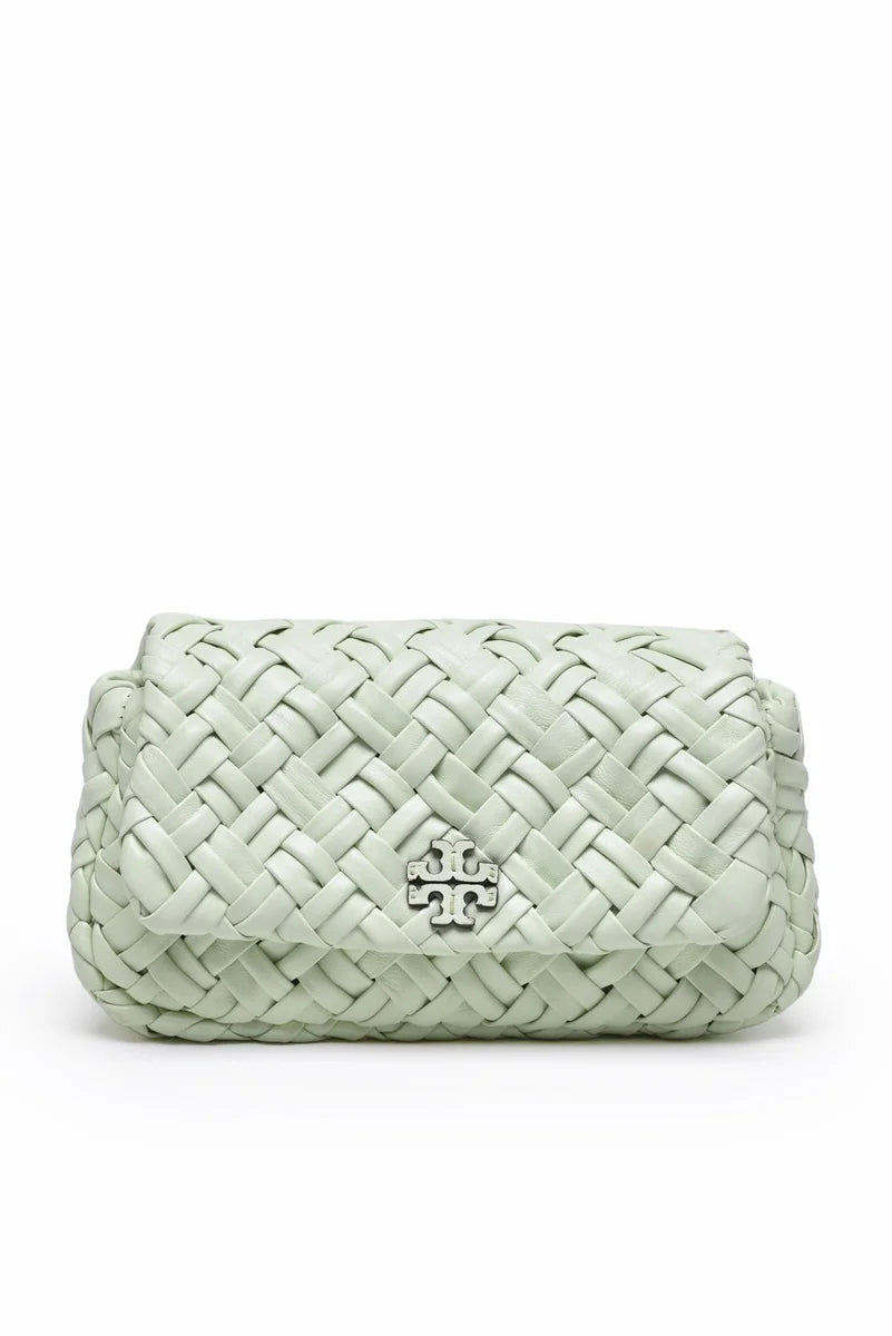 Britten Woven Convertible Shoulder Bag Green