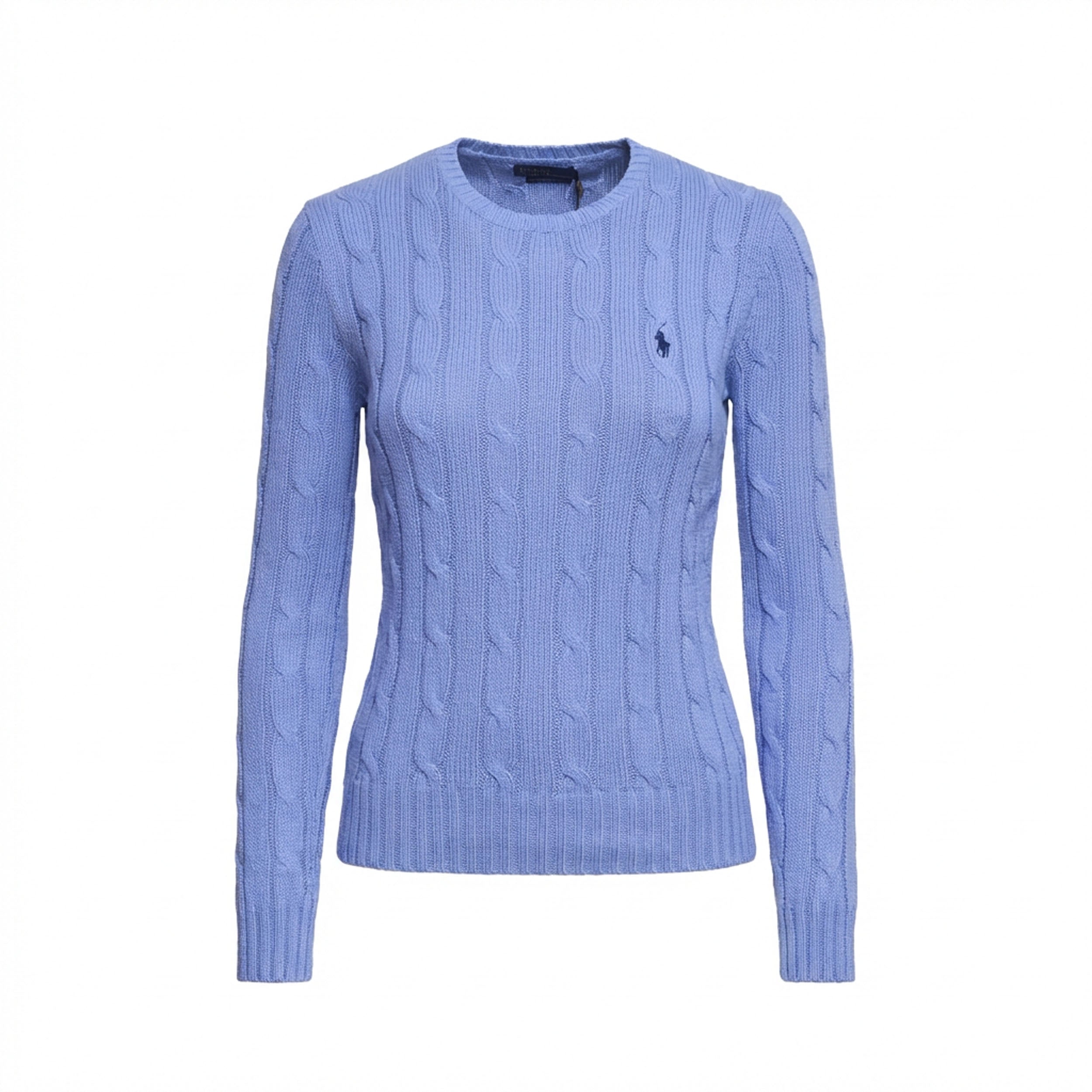Pima Cotton Cable-Knit Sweater