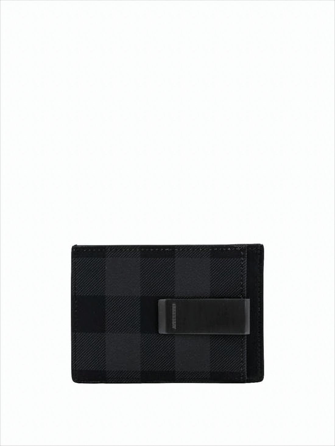Checkered Card Wallet