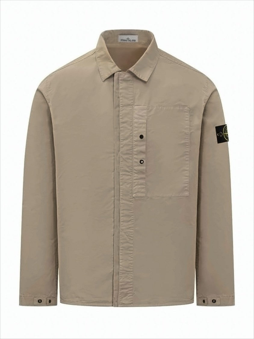 Long Sleeve Shirt with Concealed Placket