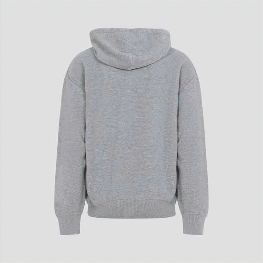 Light Grey Wool Hoodie