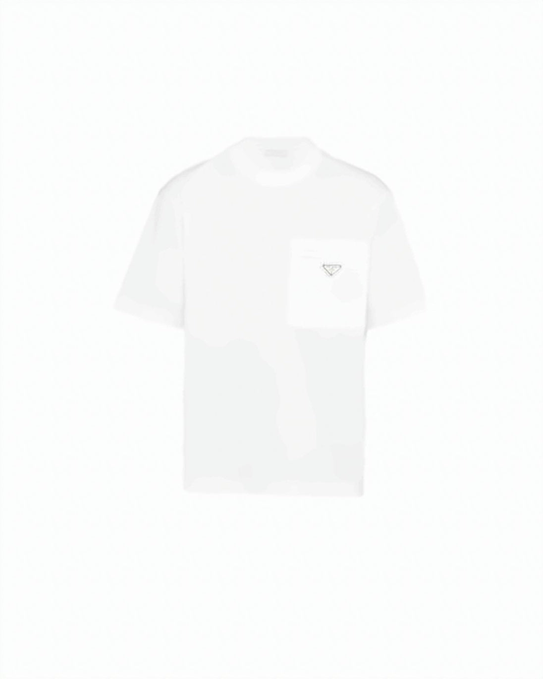 Classic Crew Neck T-Shirt With Subtle Logo Pocket