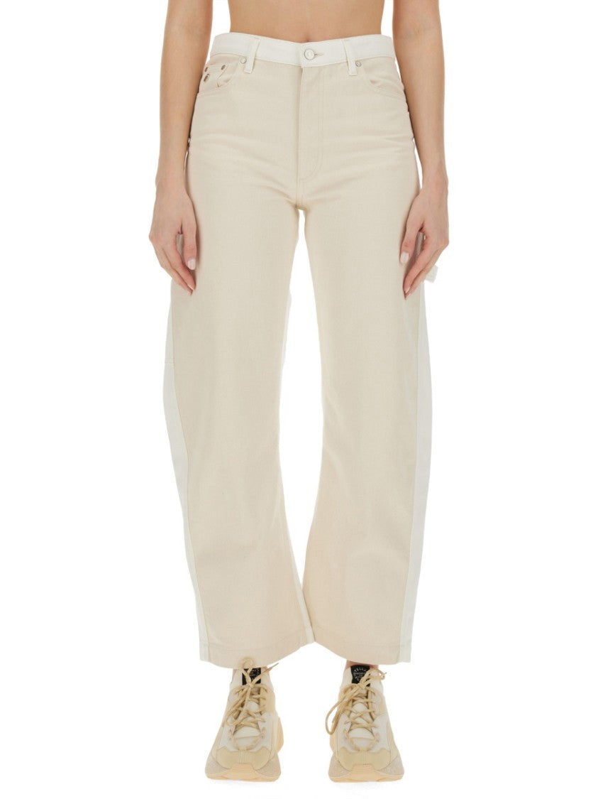 Utility Jeans With Banana Leg