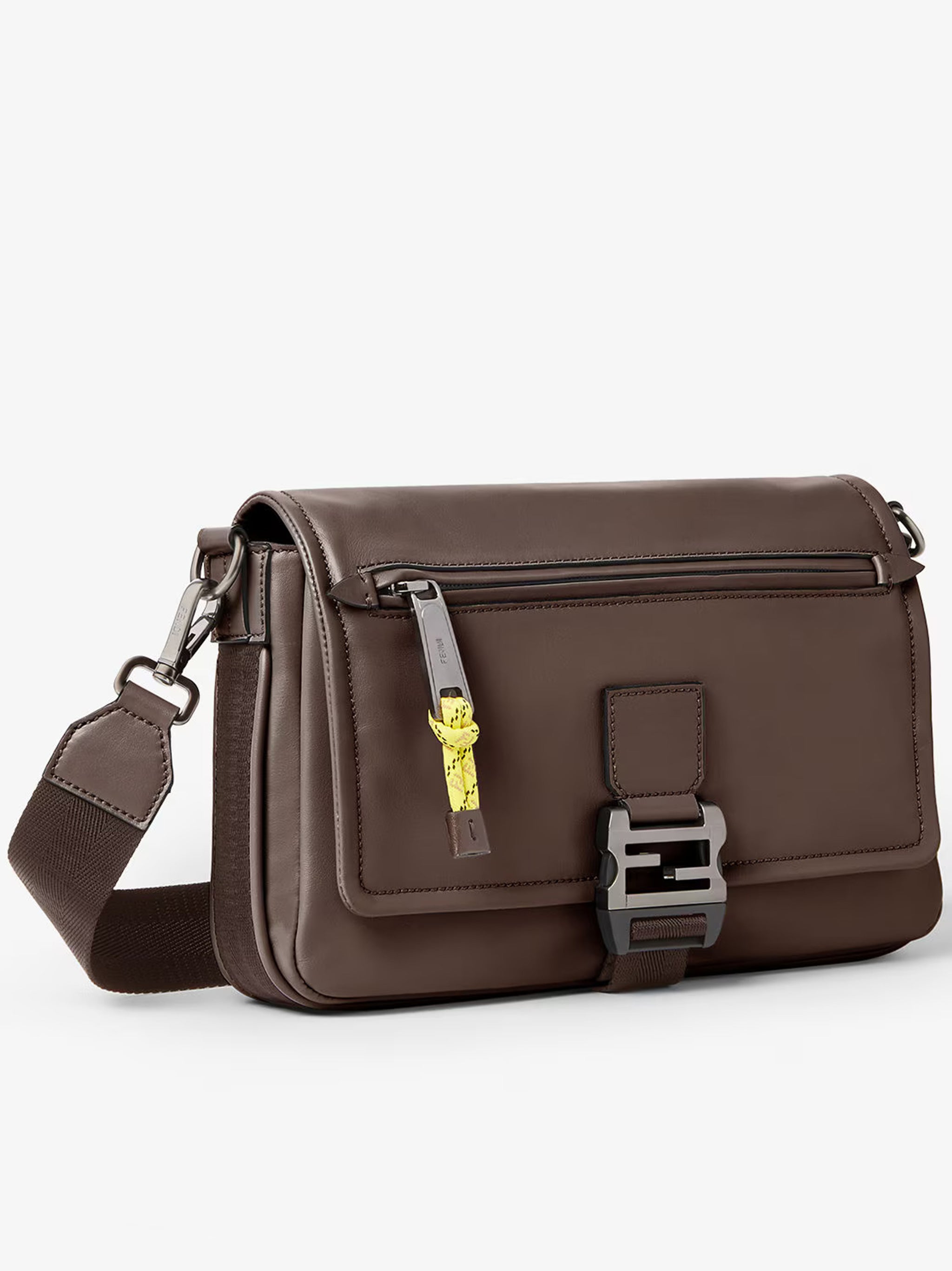 Flux Messenger B Vit.Mal Brown Leather Messenger