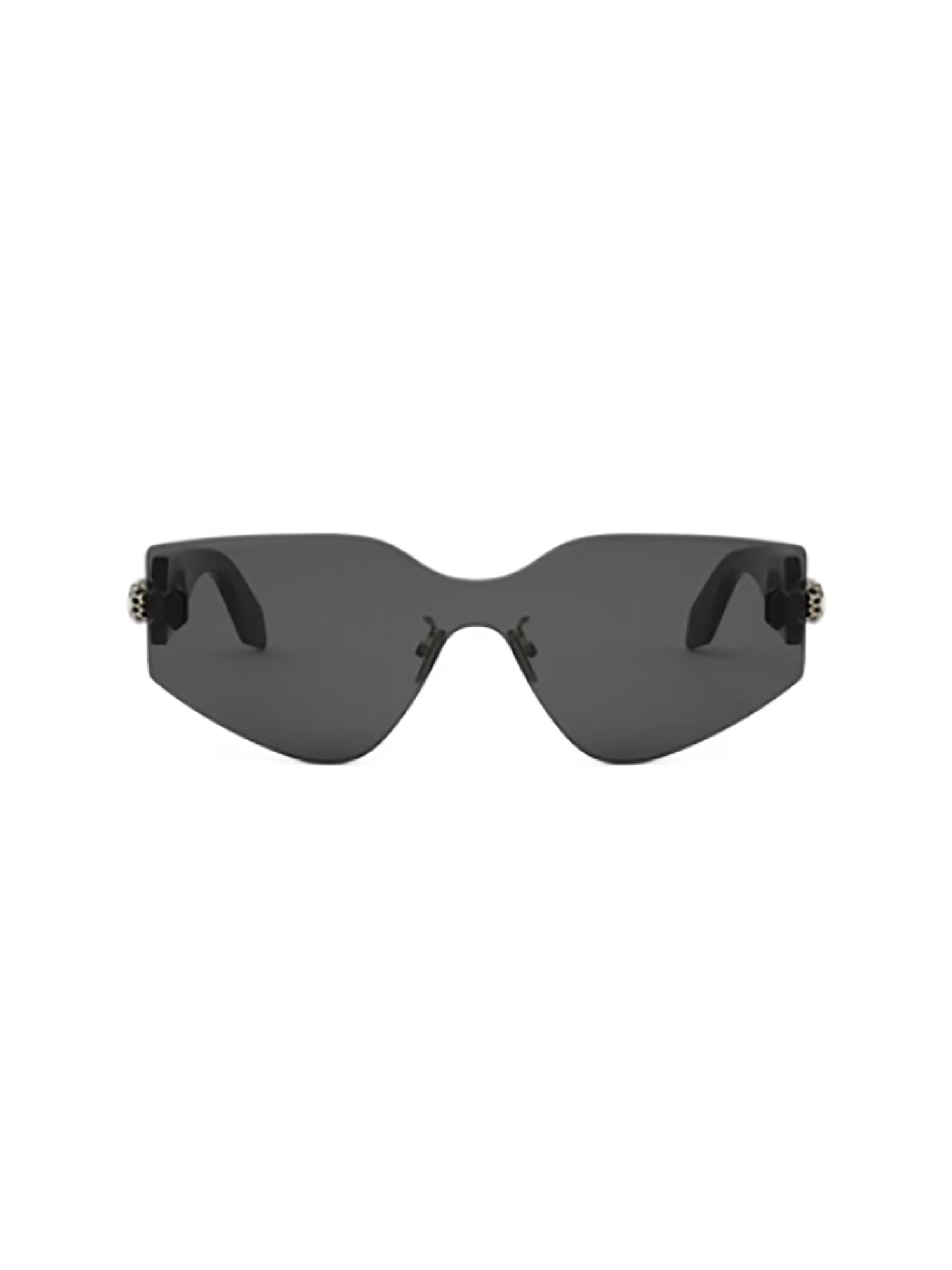 Rimless Angular Sunglasses