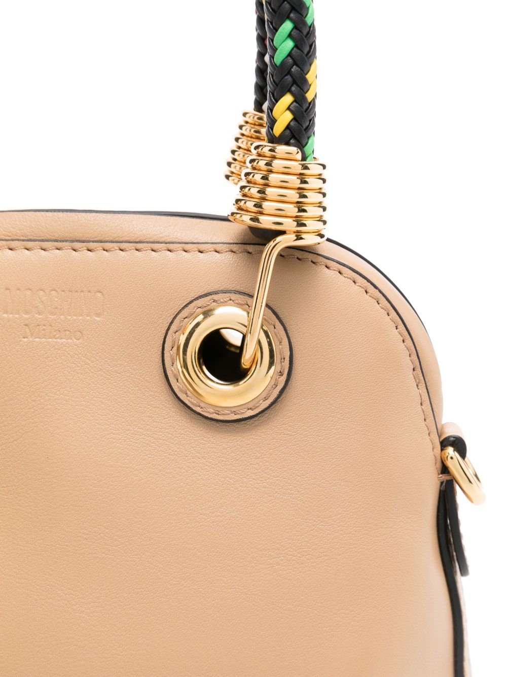 Structured Sand Beige Handbag